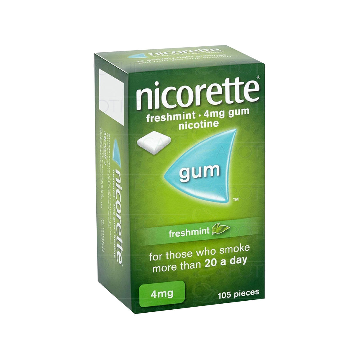NICORETTE GUM FRESHMINT4MG