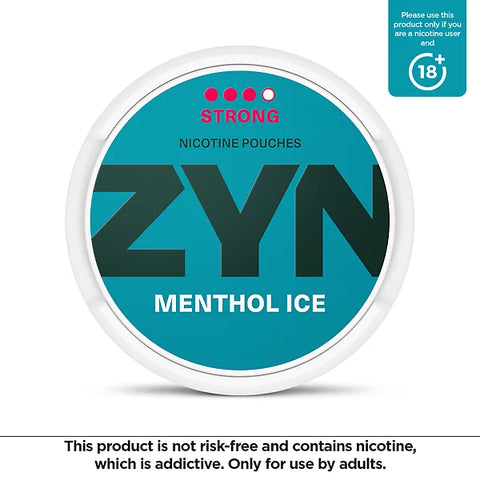 ZYN MENTHOL ICE STRONG