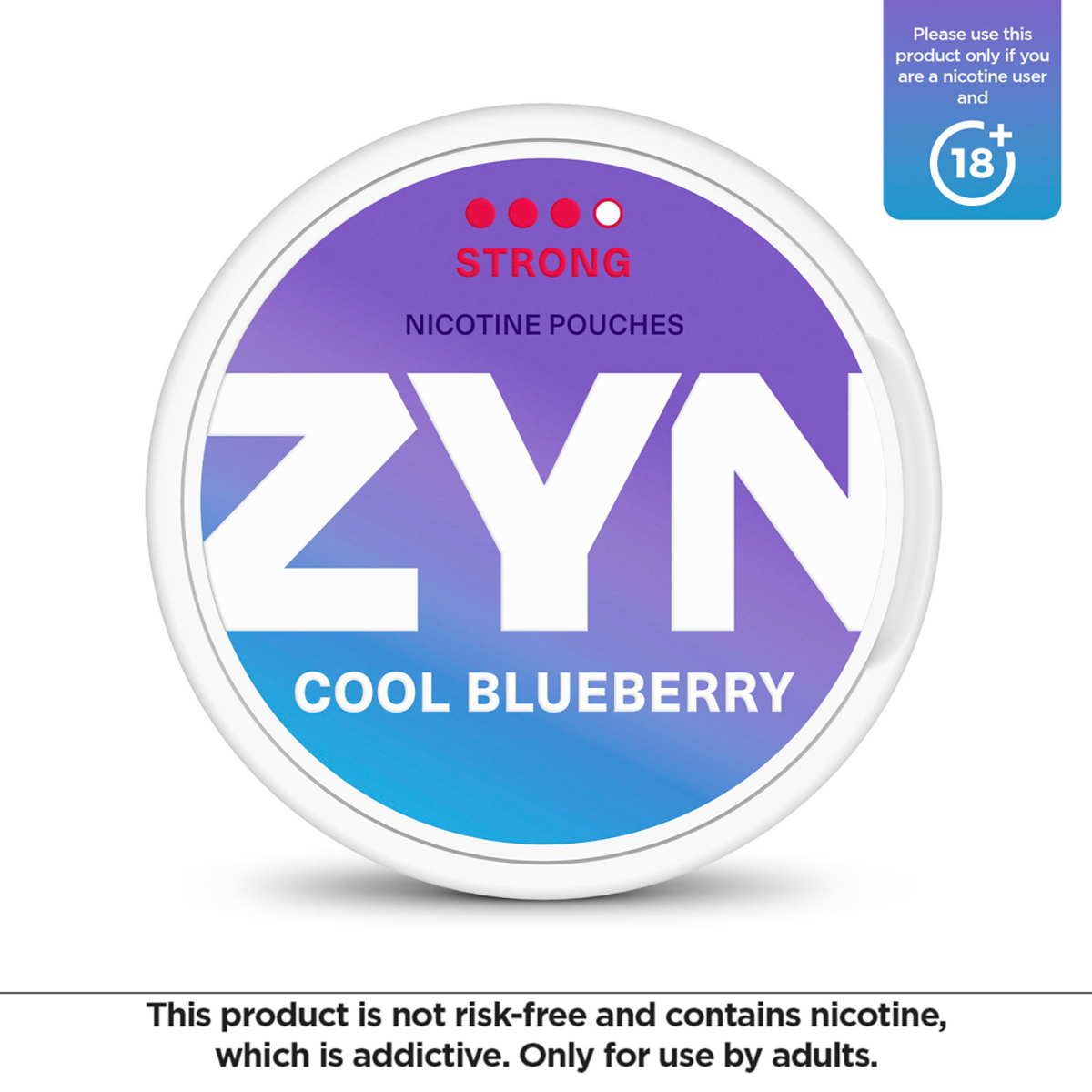 ZYN Cool Blueberry Strong